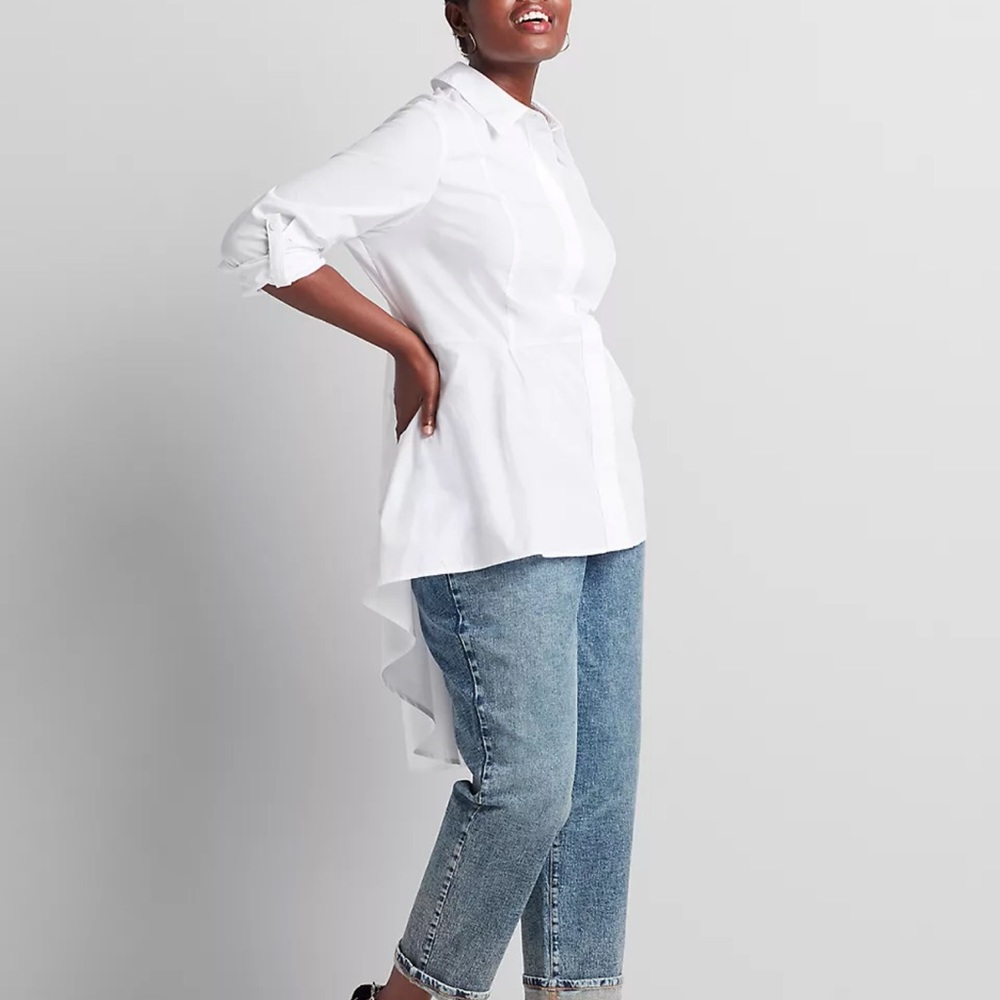 Lane Bryant extreme peplum tunic. Size 20